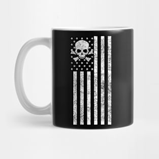 Flag Skull Veteran Mug